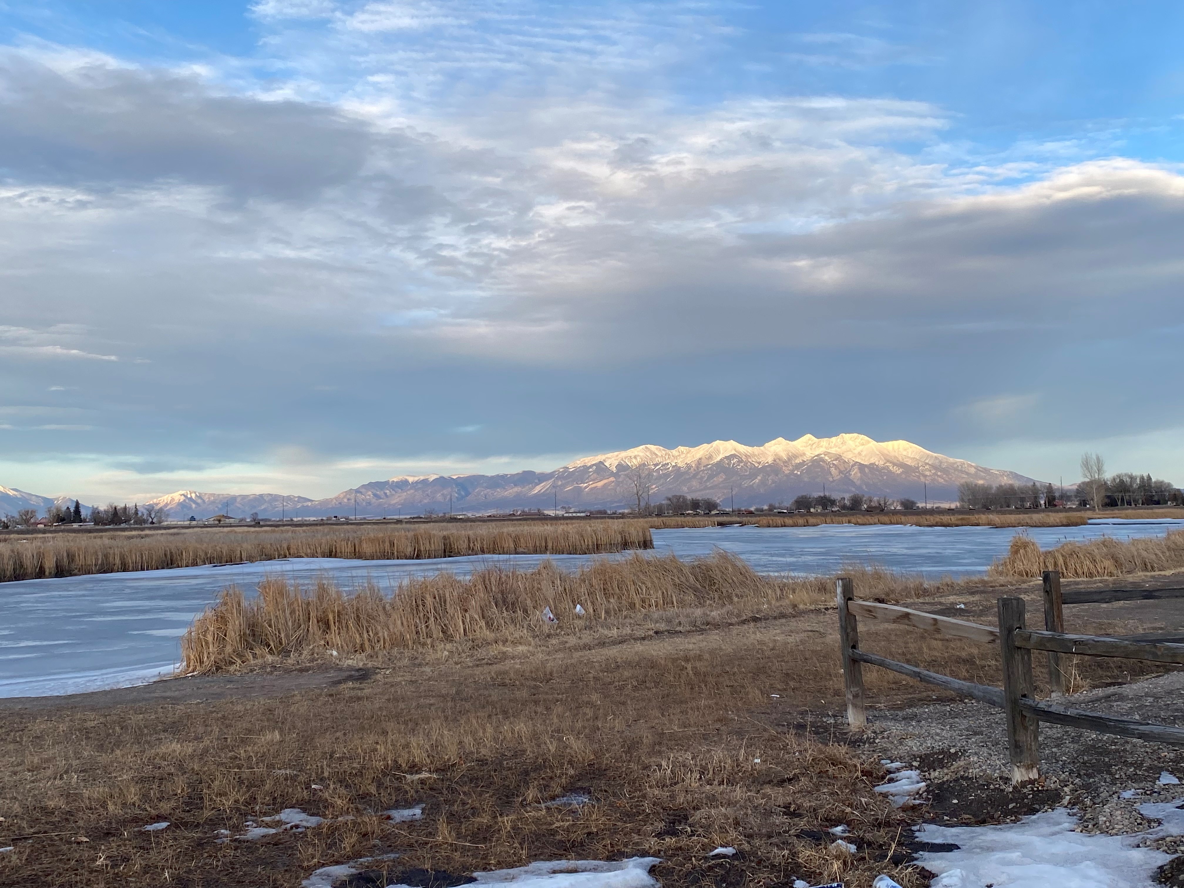 Aerial view of the San Luis Valley, Colorado (12th Judicial District)