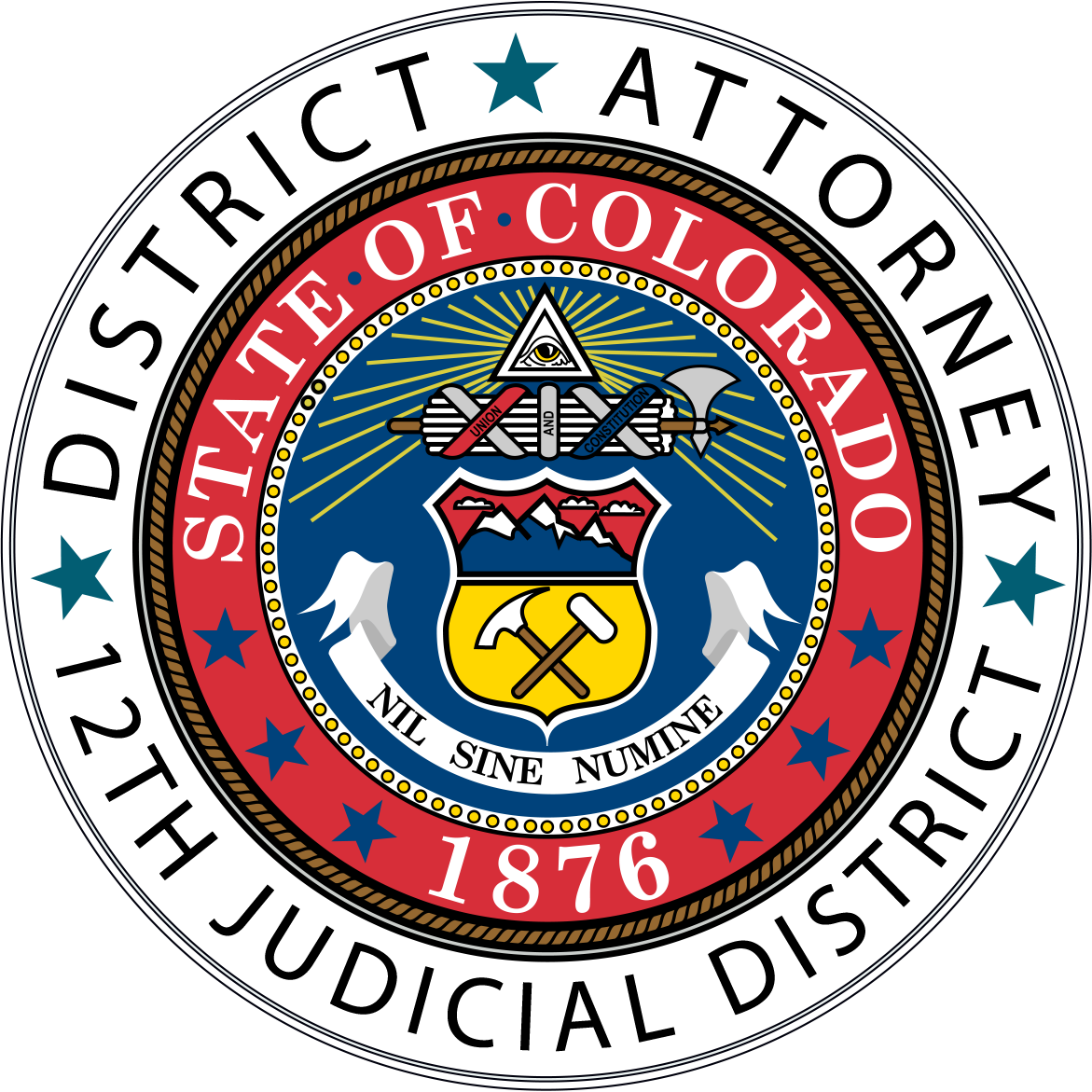12th Judicial District Attorney's Office seal