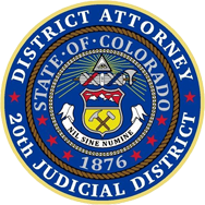 Boulder County District Attorney's Office seal